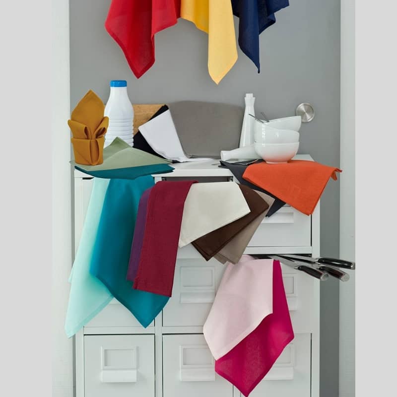 Serviette de table en tissu Arc En Ciel