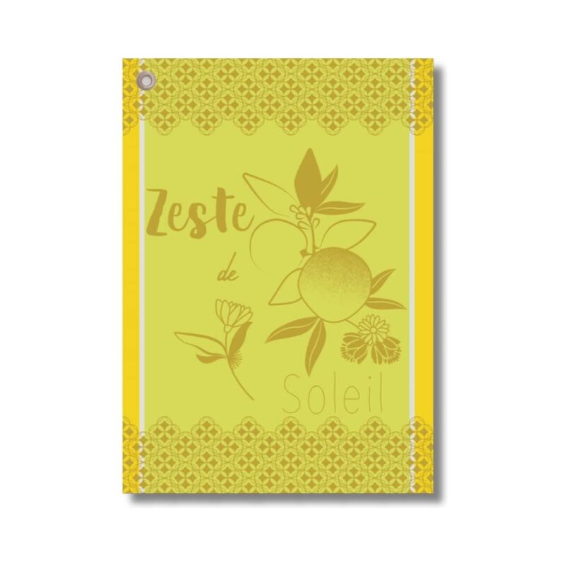 Lot de 2 Torchons Jacquard Nydel® - Zeste de Soleil
